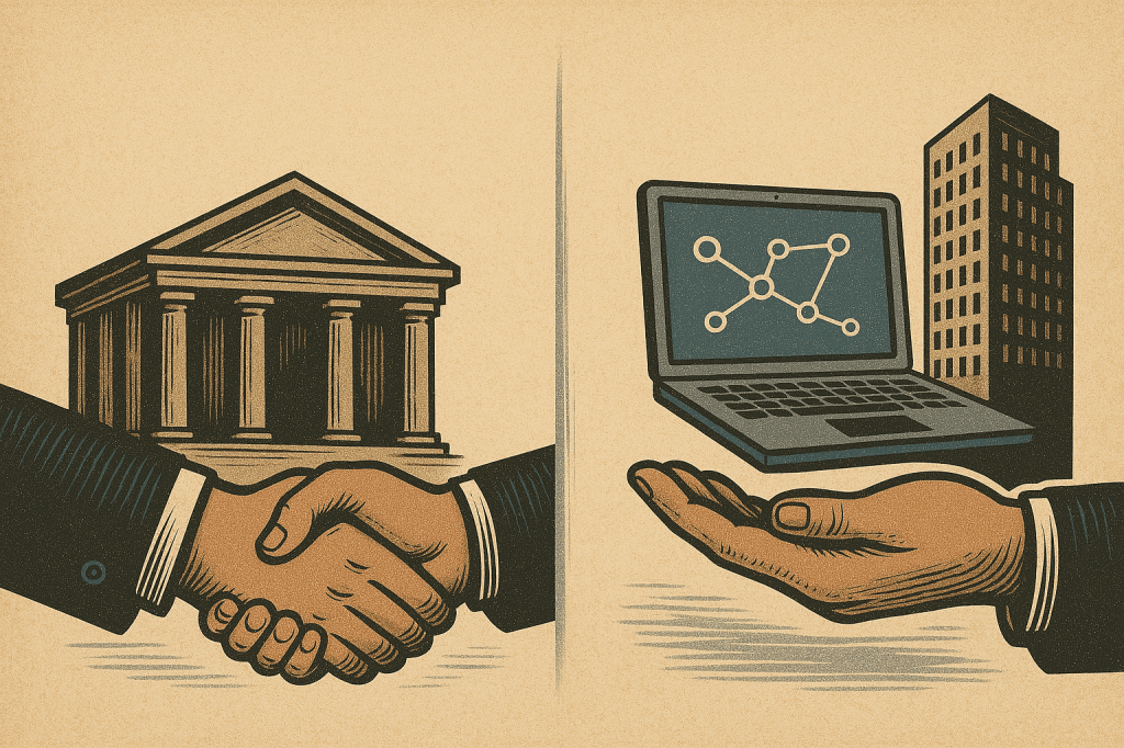 Col·laboració público-privada vs. privatització digital: el tall d’una mateixa&nbsp;espasa