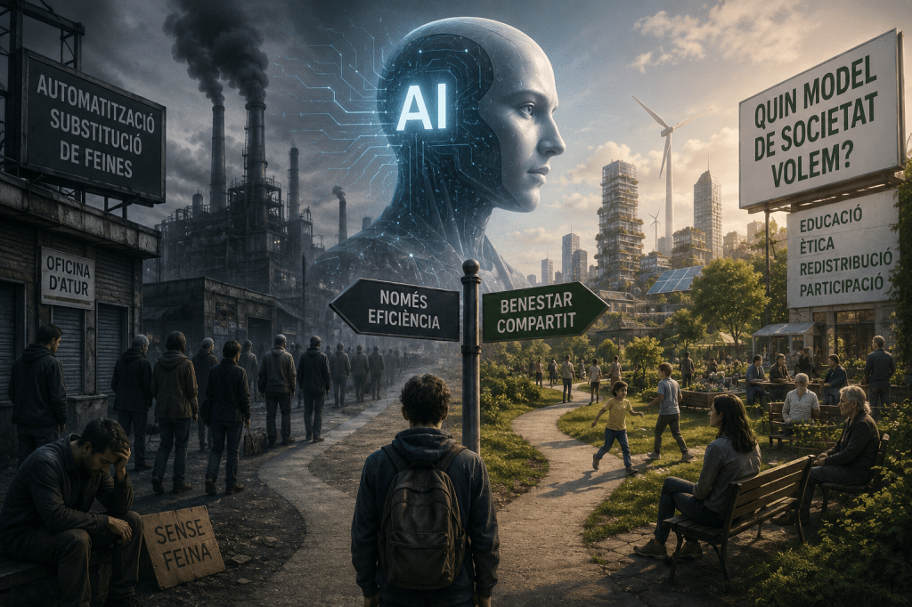 La intel·ligència artificial posarà a prova el model de&nbsp;societat.