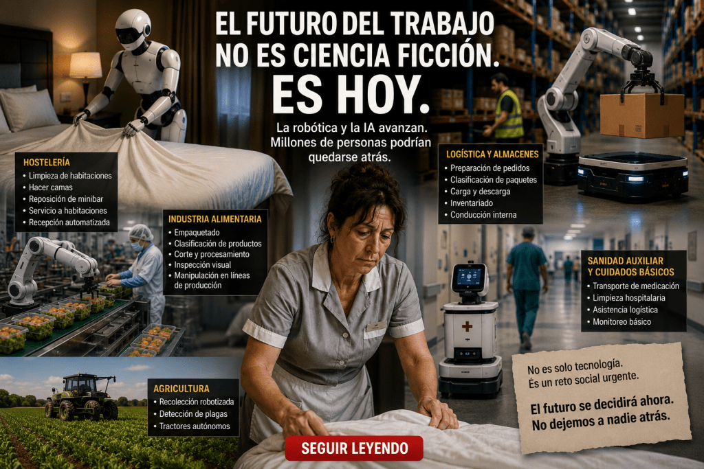 Los robots ya entran en la&nbsp;habitación